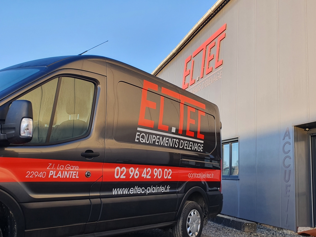 camion et entreprise eltec plaintel